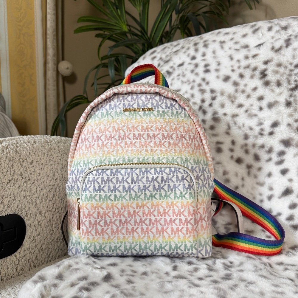 Michael Kors Erin Pride Rainbow Mini Backpack